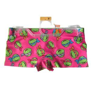💲Teenage Mutant Ninja Turtles Girls Seamless Boy Shorts Panties (2 Pairs)